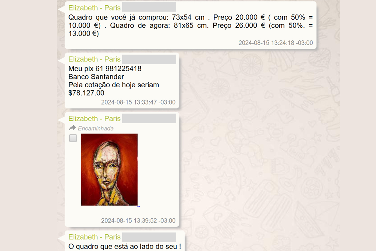 Mensagens de Roberta Luchsinger