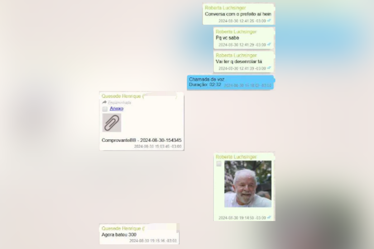 Roberta Luchsinger diz que prefeito tem que "desenrolar", e Quesede Ayres paga R$ 50 mil