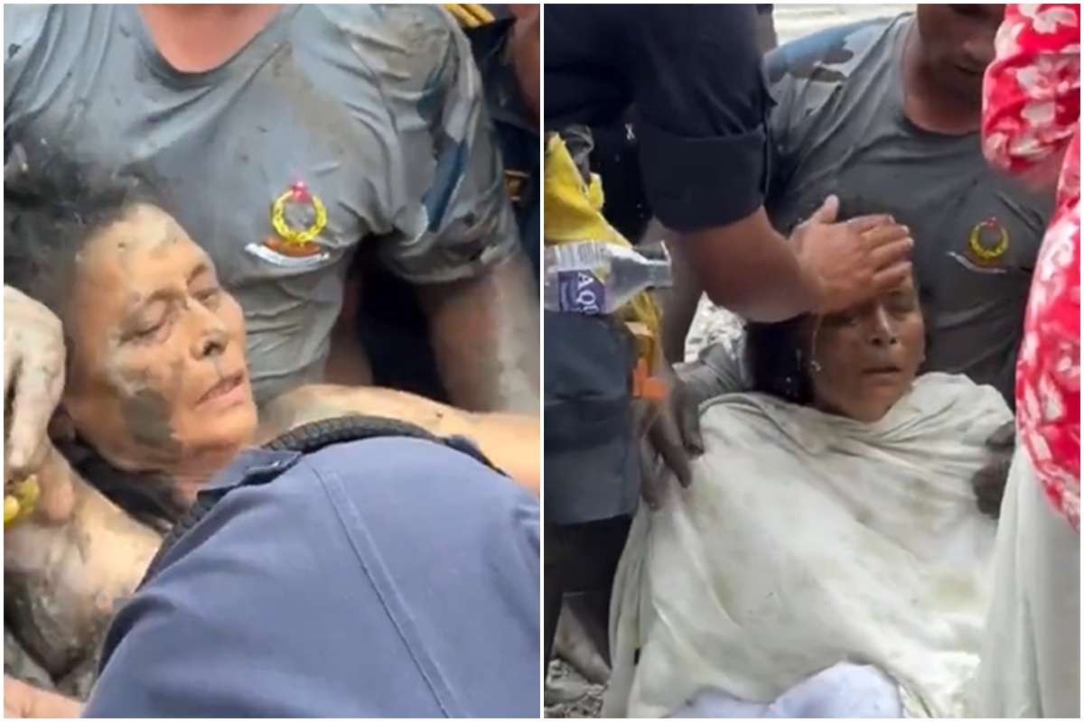 Mulher resgatada no Nepal tem hipertermia e passará por cirurgia na perna