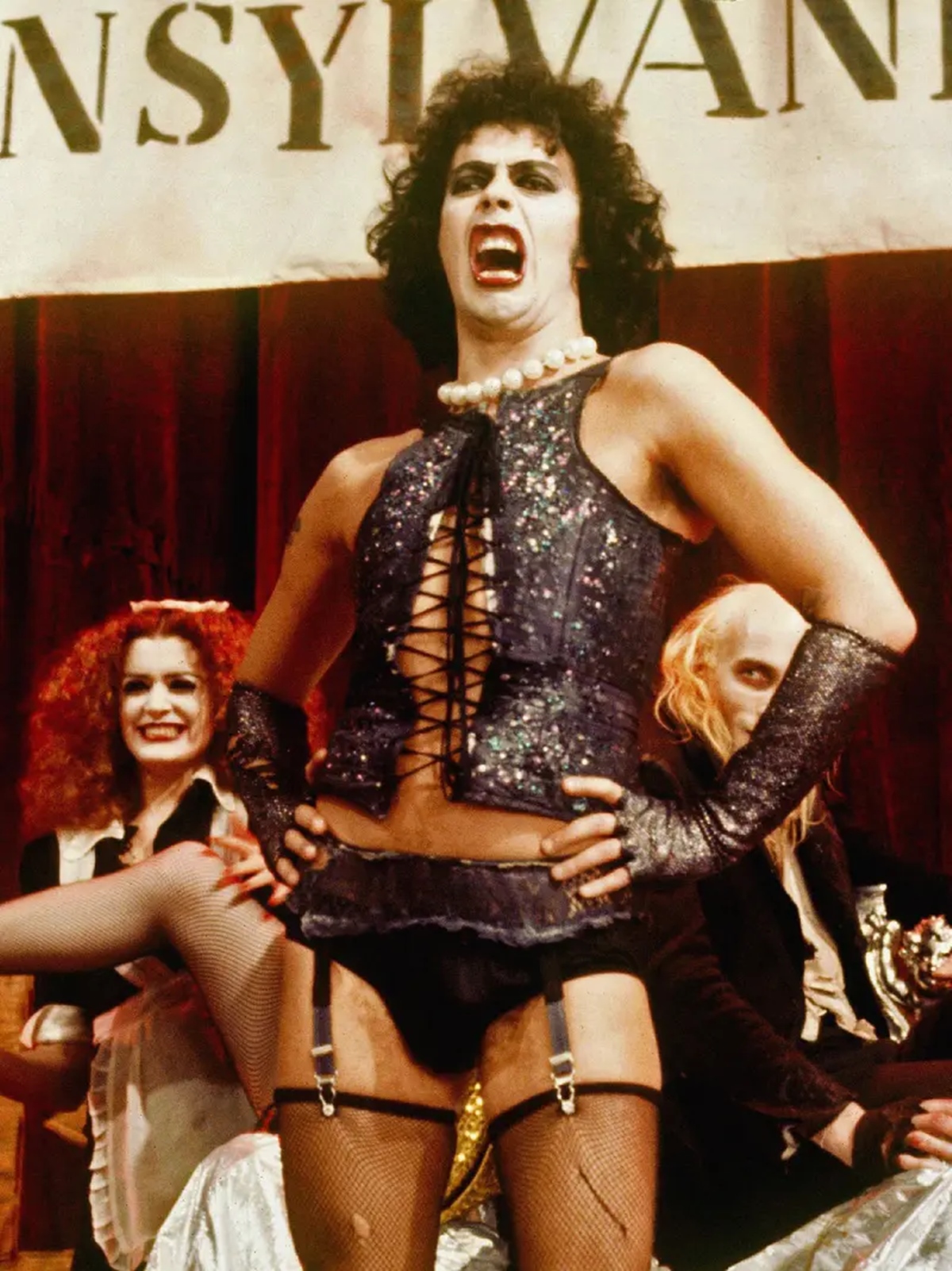 Tim Curry em The Rocky Horror Picture Show (1975)