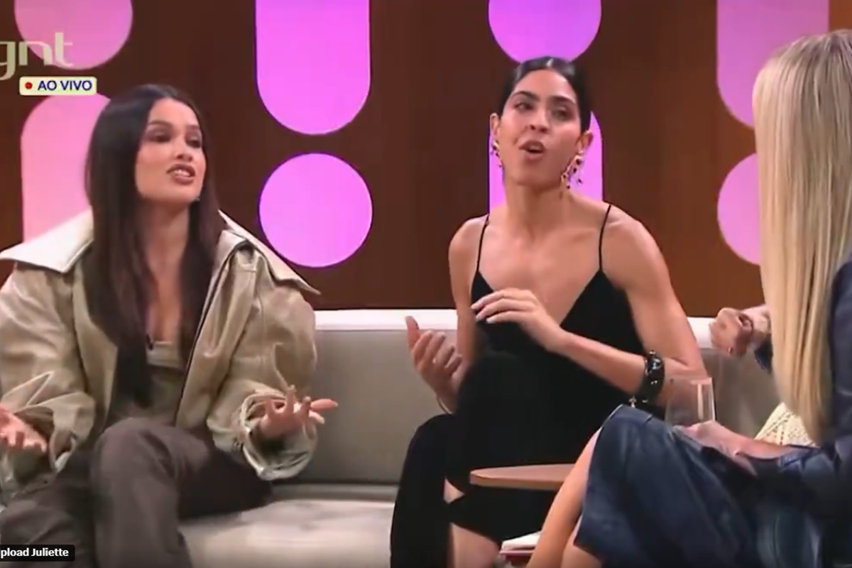 Juliette e Bela Gil discordam de Eliana no Saia Justa e web reage: "Climão"