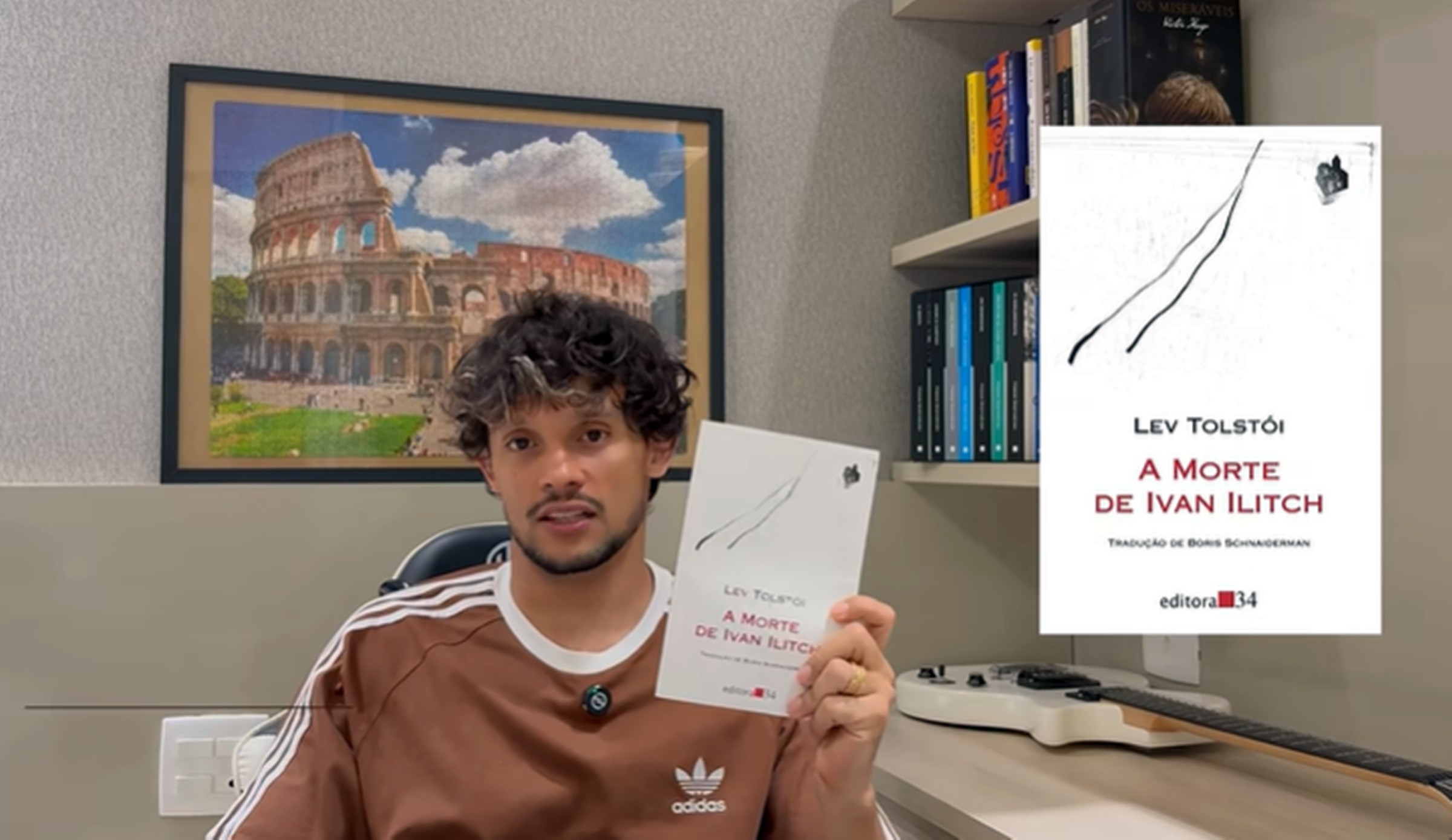 Efeito Scarpa: jogador do Galo esgota livros e inspira clube de leitura