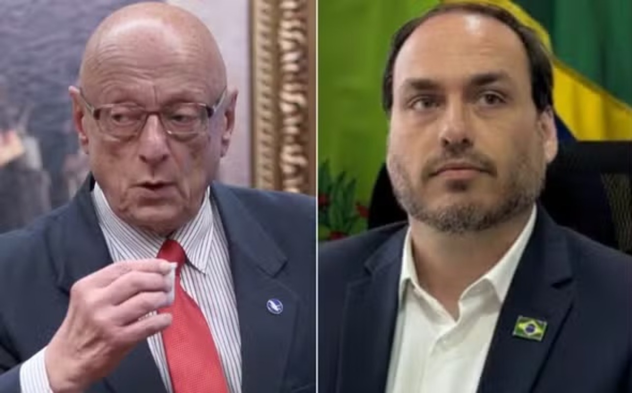 Amin chama Carlos Bolsonaro de “estrupício” e cobra presença em debate