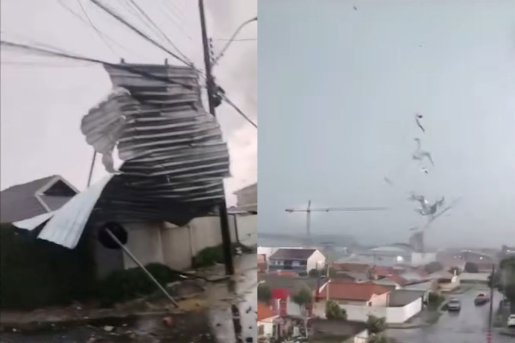 Dois tornados atingem cidades do Paraná em menos de 24 horas