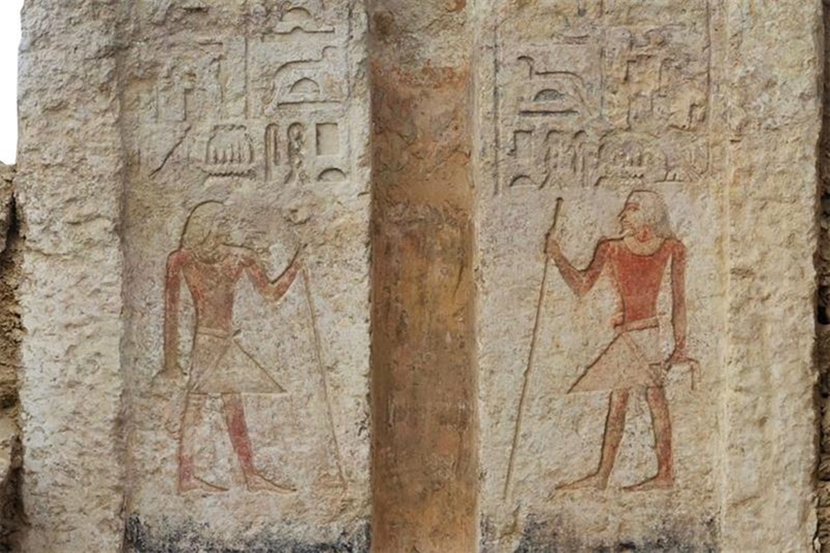 Cientistas encontram porta falsa em tumba de 4 mil anos no Egito