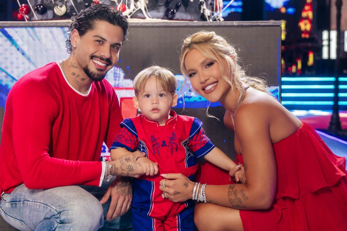 Virginia e Zé Felipe se reúnem em aniversário de José Leonardo. Veja fotos