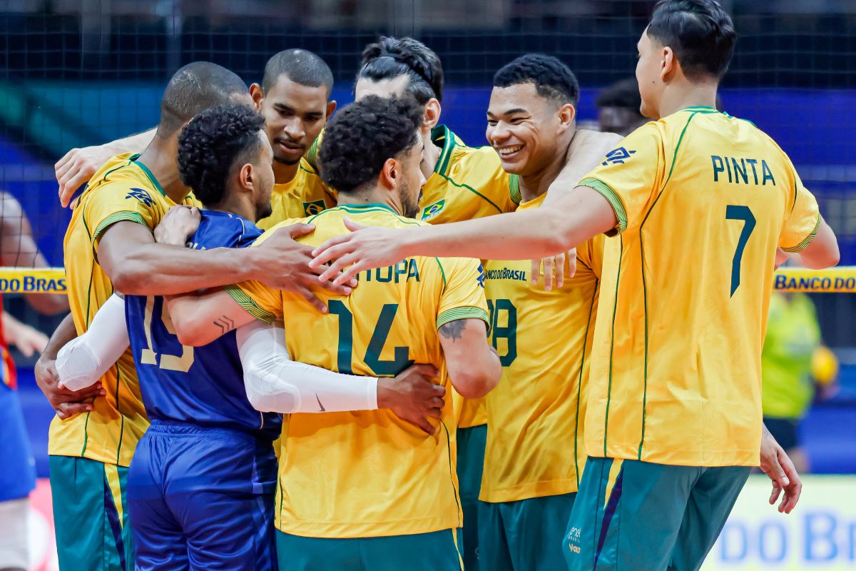 Vôlei: Brasil duela com a Argentina pela liderança do sul-americano