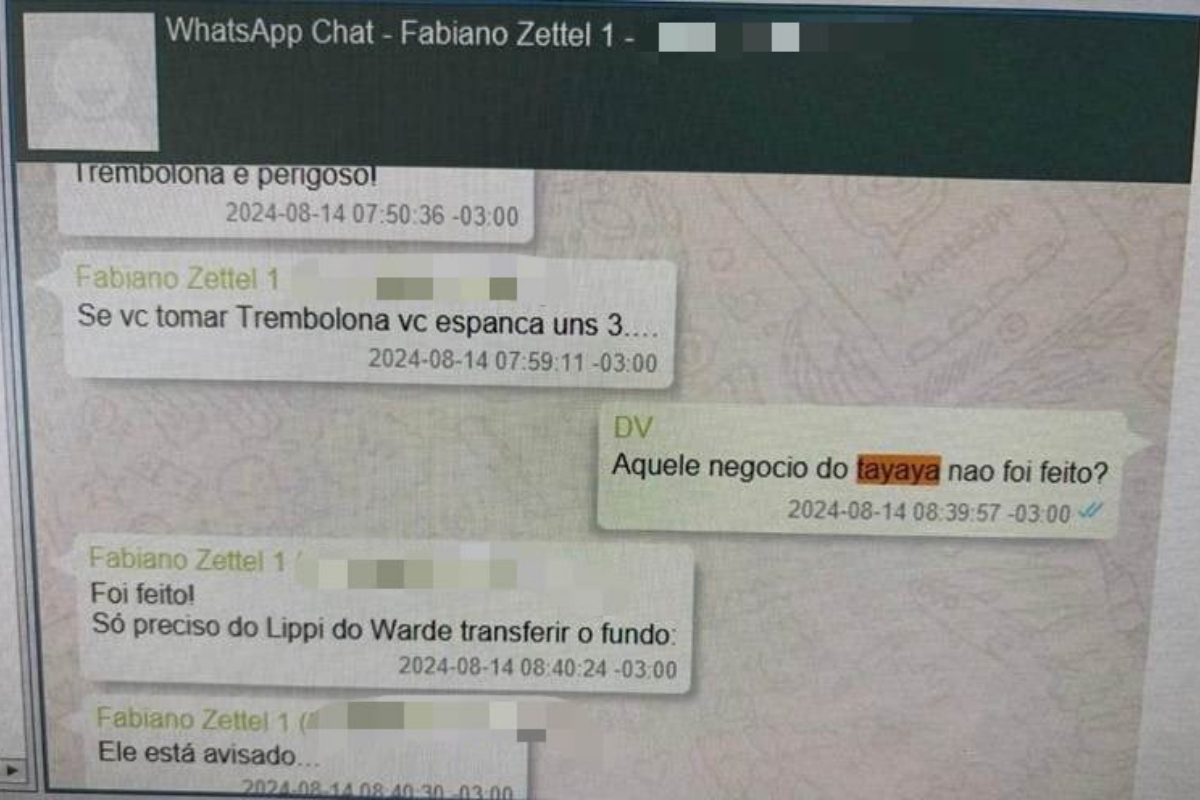 Imagem colorida,Vorcaro pergunta sobre o Resort Tayaya novamente- Metrópoles