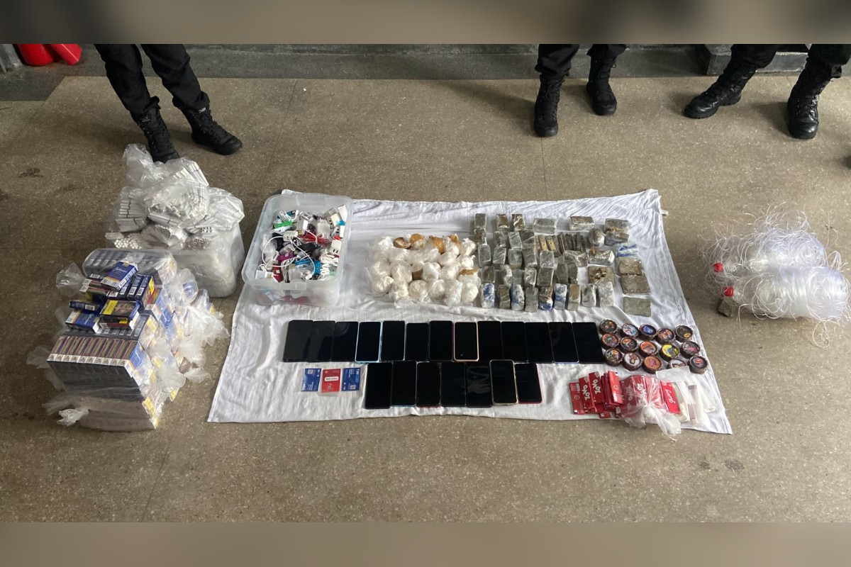 Polícia Penal flagra drone e apreende celulares e drogas em presídio do Rio
