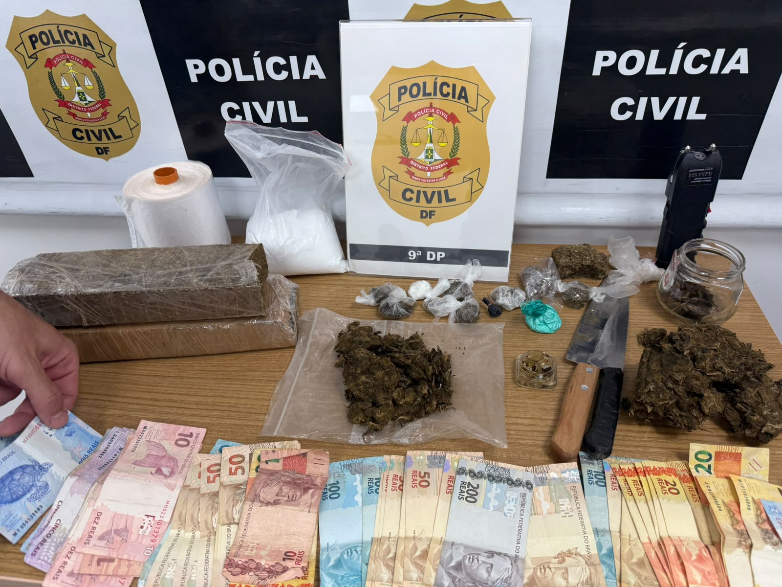 Responsável pelo "Disk Erva, "Motoboy da Maconha" é preso no Varjão