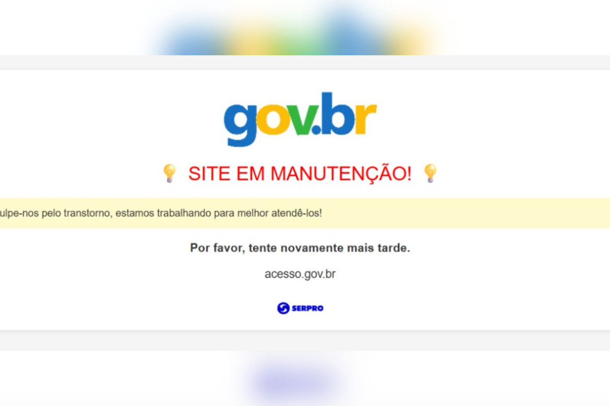 Usuários relatam instabilidade no gov.br nesta segunda (28/9)