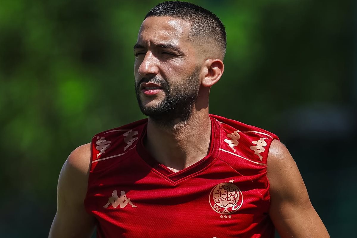 Ziyech está próximo do Botafogo; Wydad Casablanca se despede do ex-Chelsea