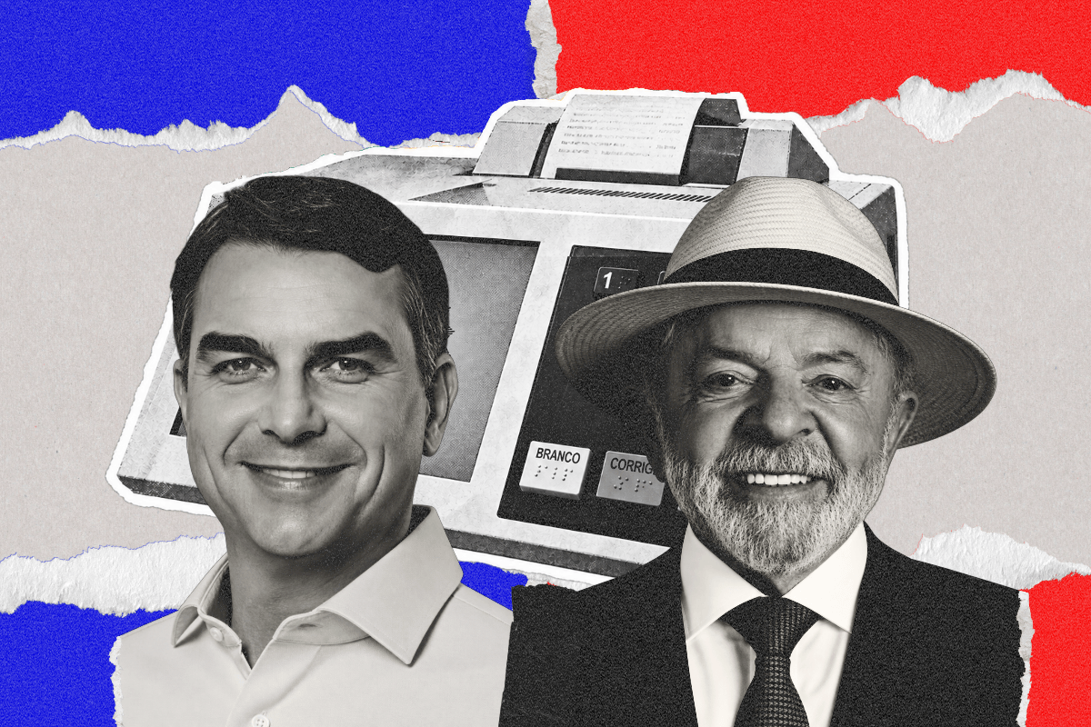 Flávio Bolsonaro e Lula vão disputar o 2º turno da eleição presidencial