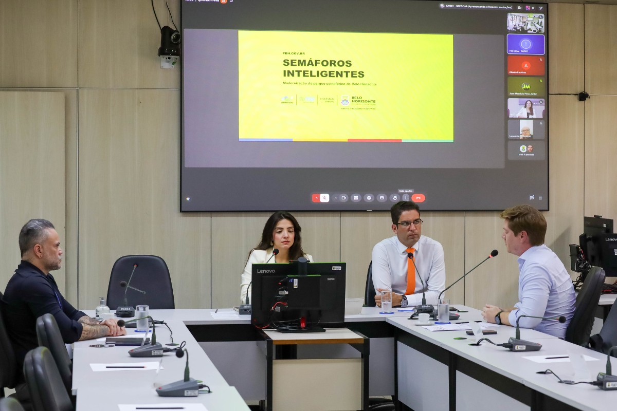 Reunião Câmara Municipal com PBH sobre semáforos inteligentes