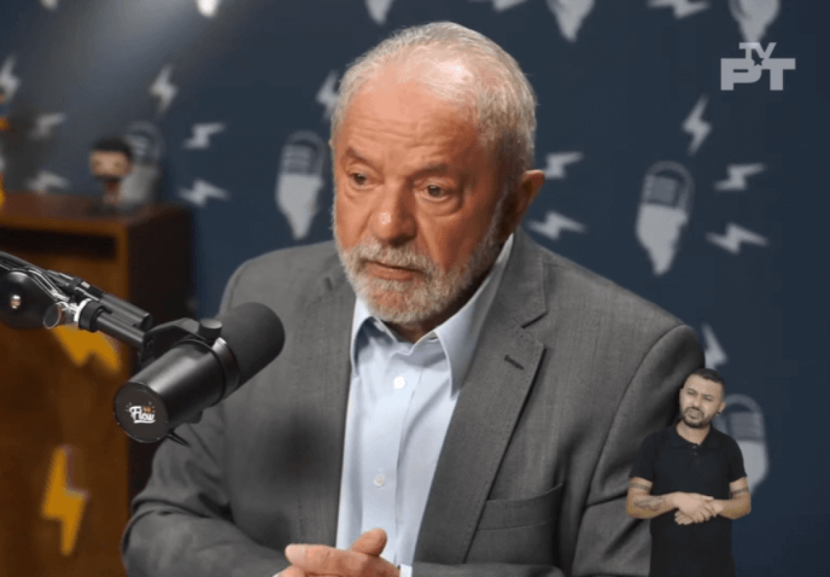 Lula prepara ofensiva contra Flávio Bolsonaro em entrevista ao Flow