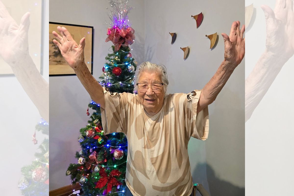 Idosa de 101 anos é batizada pela primeira vez na Igreja Católica