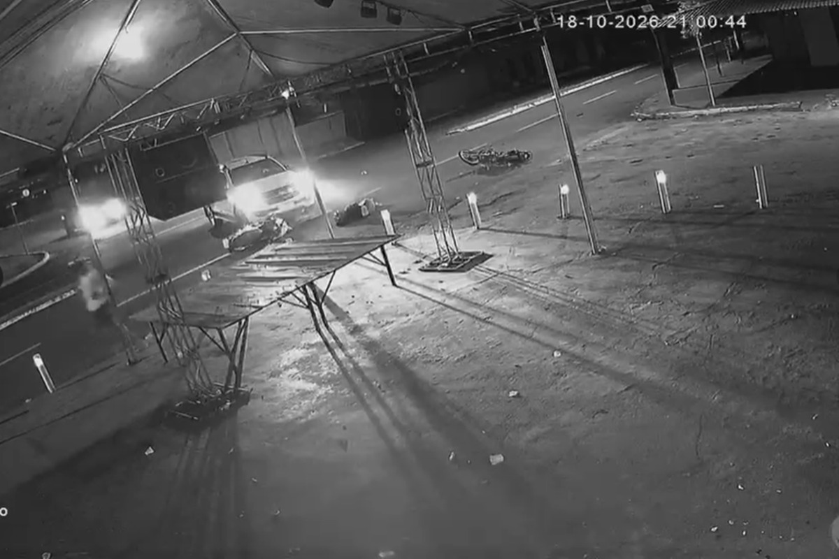 Motorista é preso após atropelar e matar motociclista sem prestar socorro