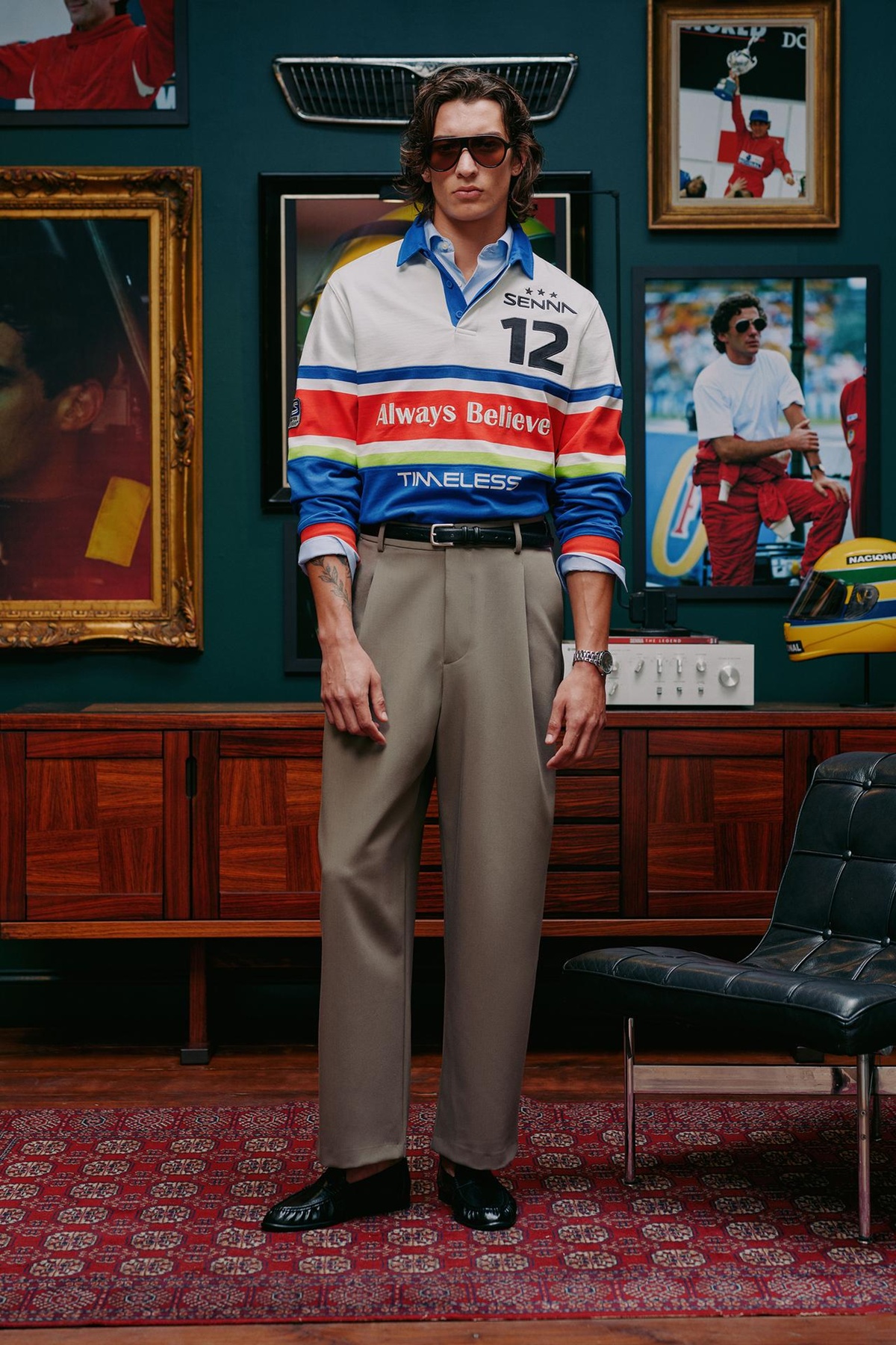 foto com cor. collab zara x senna brands - metrópoles