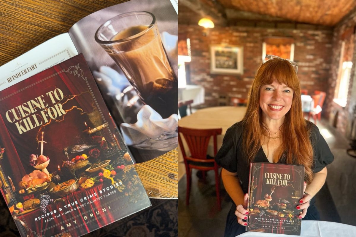 Investigadora paranormal lança livros de receitas de locais mal-assombrados