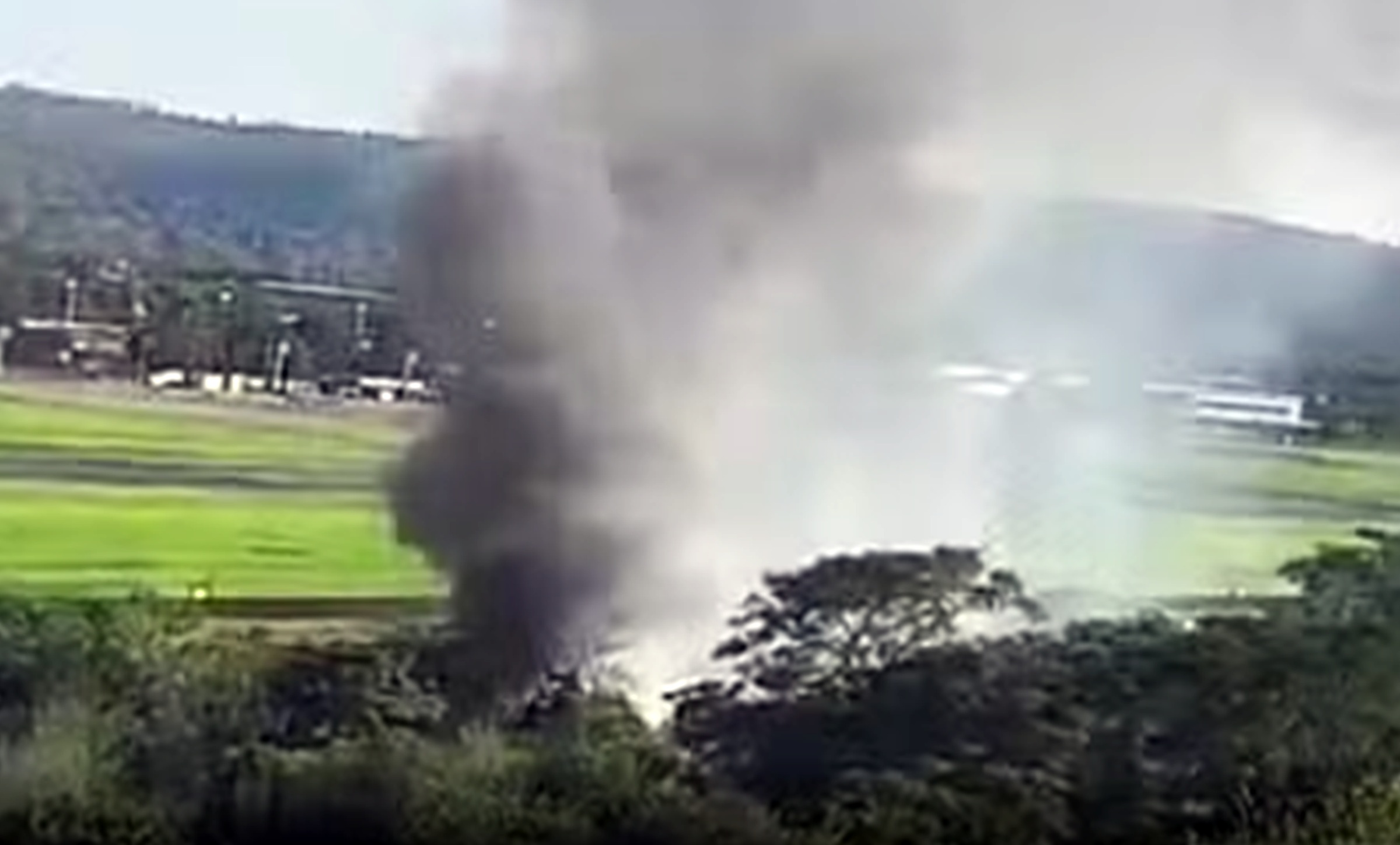 Avião da PM que caiu no Vale do Aço decolou da Pampulha, em BH