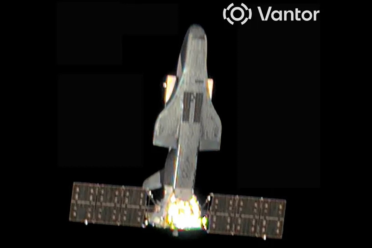 EUA divulgam foto inédita de avião espacial secreto da China em órbita