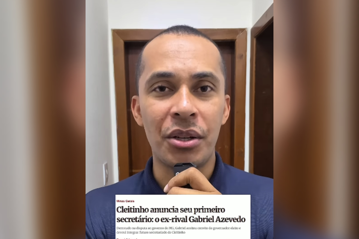 Ben Mendes acusa Cleitinho de trair bolsonaristas: "Facada nas costas"