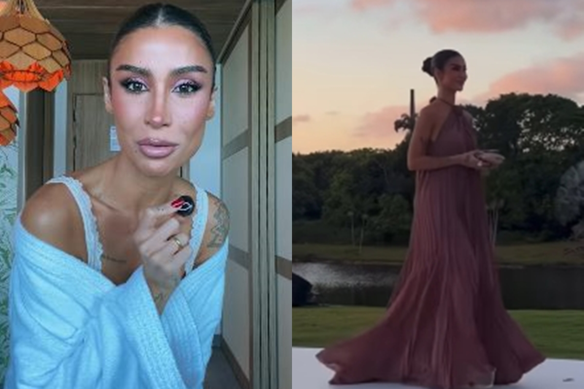 Bianca Andrade entra sozinha no casamento de Juliette. Saiba o motivo