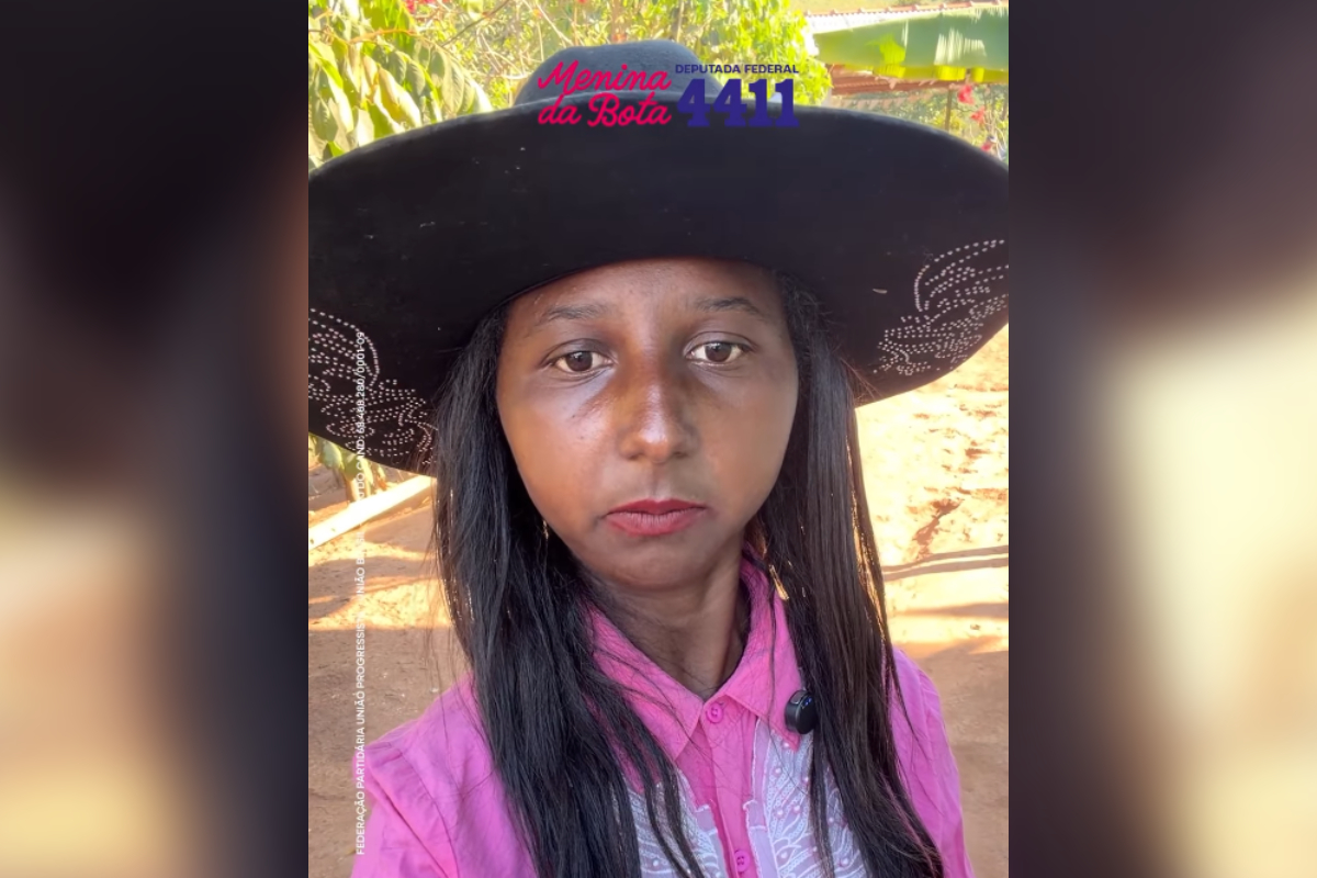 MG: com 1,7 milhão de seguidores, Menina da Bota recebe só 9 mil votos