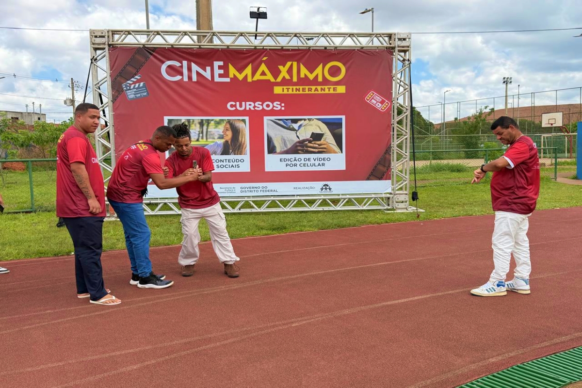 Cinemáximo Itinerante recebe mais turmas para oficinas de vídeo gratuitas