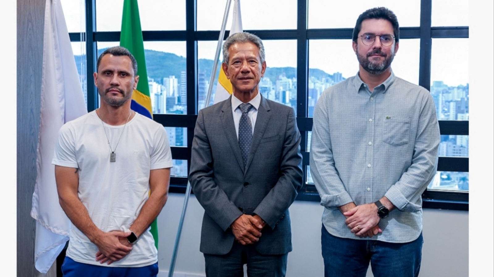 Cleitinho visita presidente do TJMG e ouve promessa de diálogo e parceria