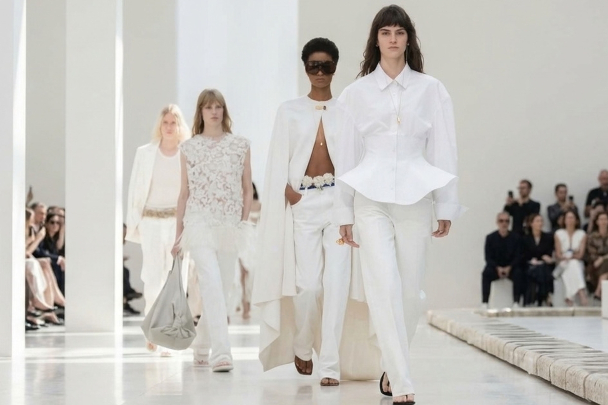 Balenciaga aposta no básico estruturado no Paris Fashion Week
