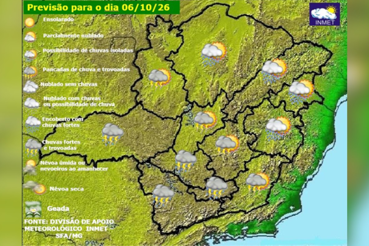 mapa chuva