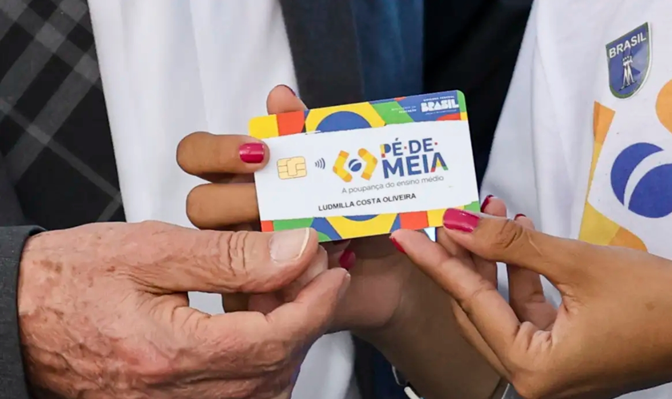 Sétima parcela do Pé-de-Meia começa a ser paga nesta segunda-feira (19/10)