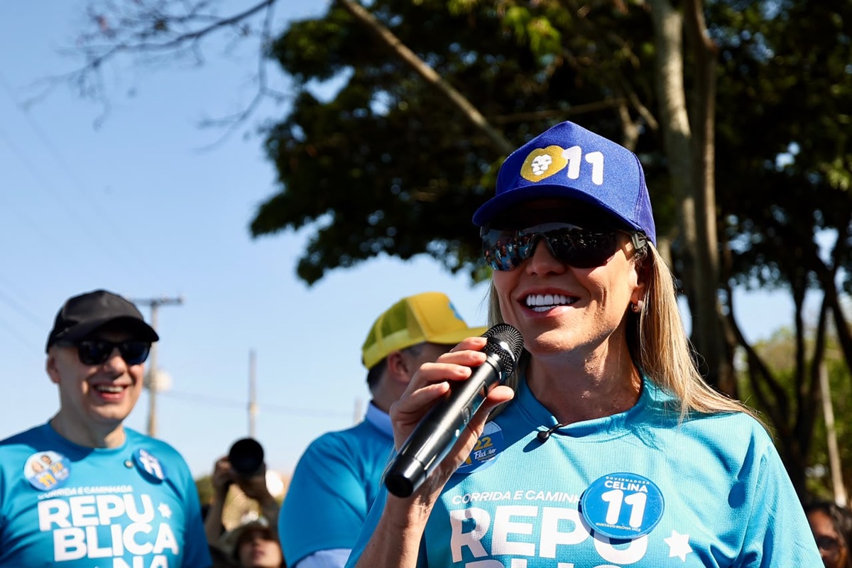 Celina chama eleitores para o 2° turno e destaca carreata em apoio a Flávio
