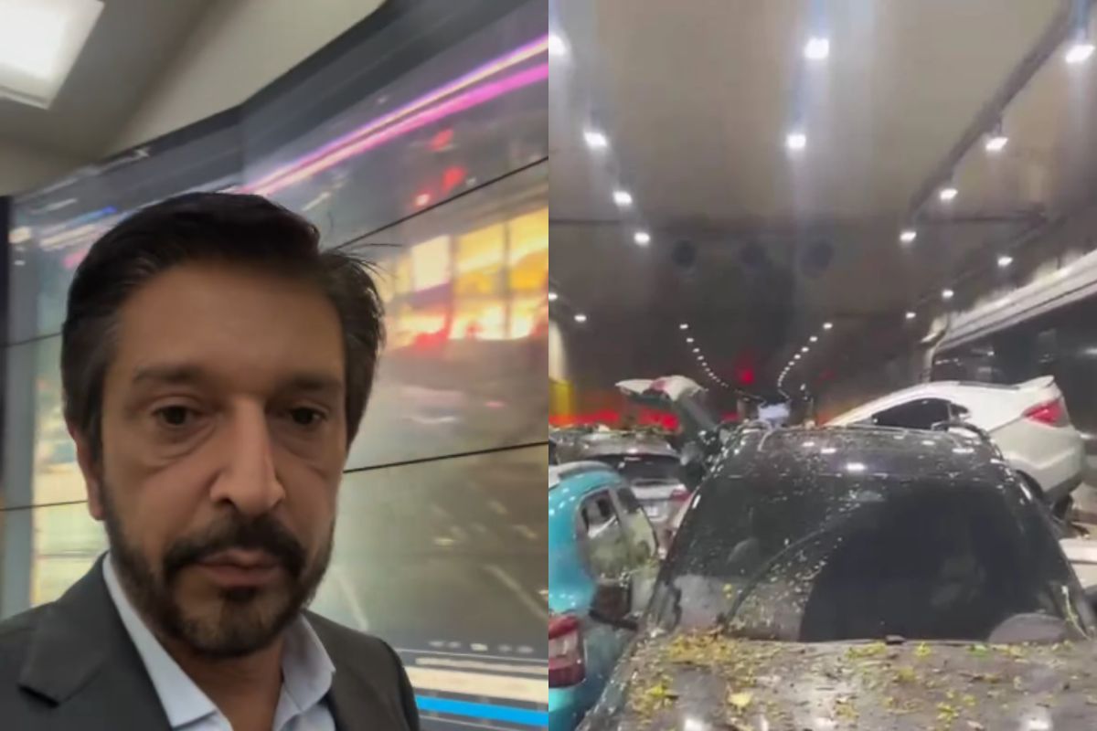 Ricardo Nunes diz que chuva desta quarta foi 40% do esperado para o mês