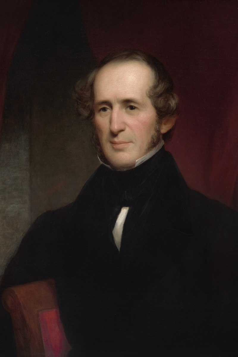Foto de um quadro de Cornelius Vanderbilt - Metrópoles