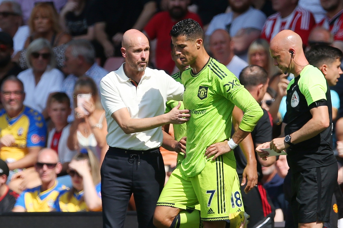 Ten Hag critica Cristiano Ronaldo e aponta falta de preparo: "Não corria"