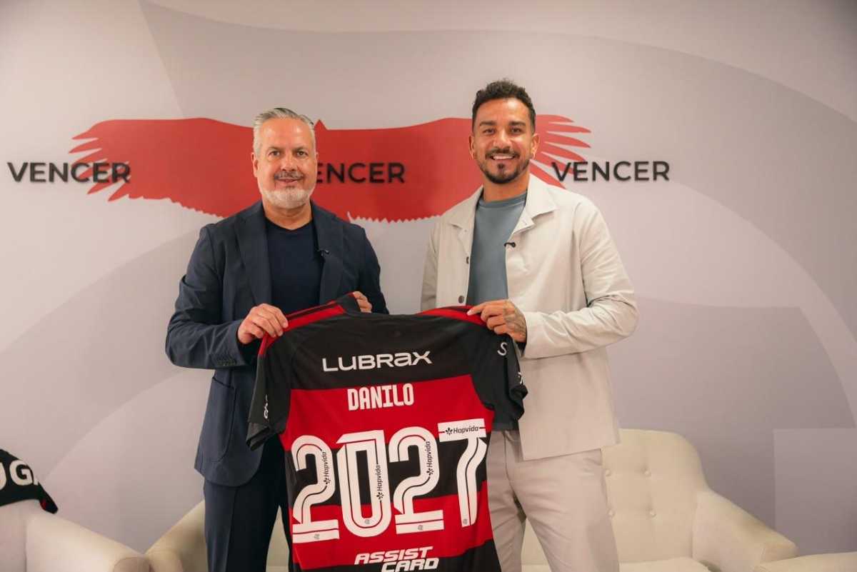Flamengo renova contrato de Danilo até dezembro de 2027