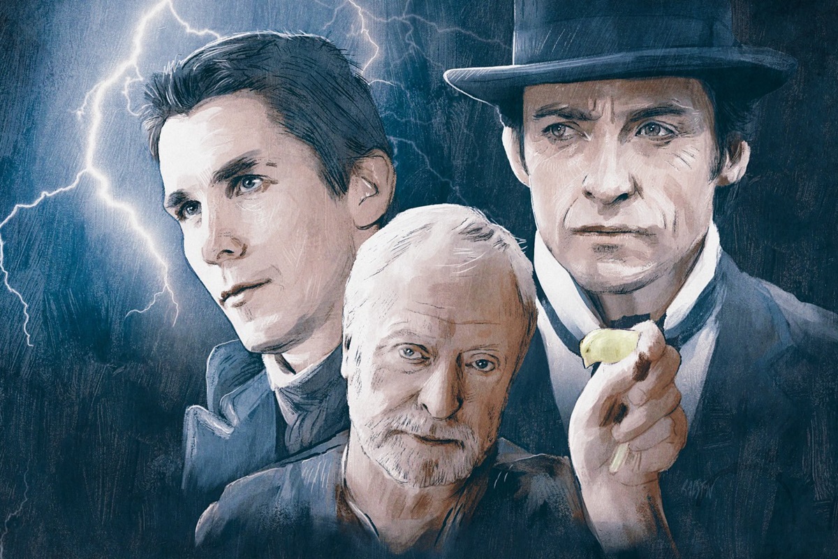 Desenho do filme "o grande truque"