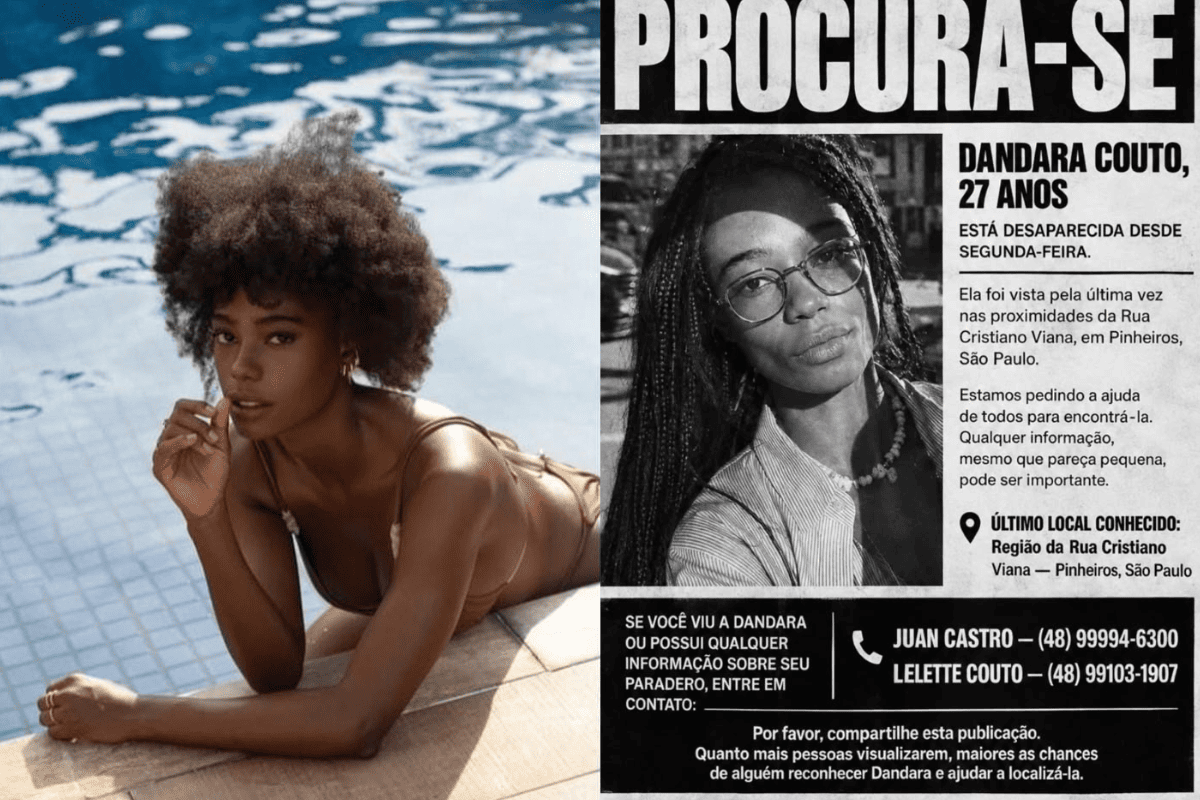 Modelo de 27 anos desaparece em Pinheiros após sair para trançar o cabelo