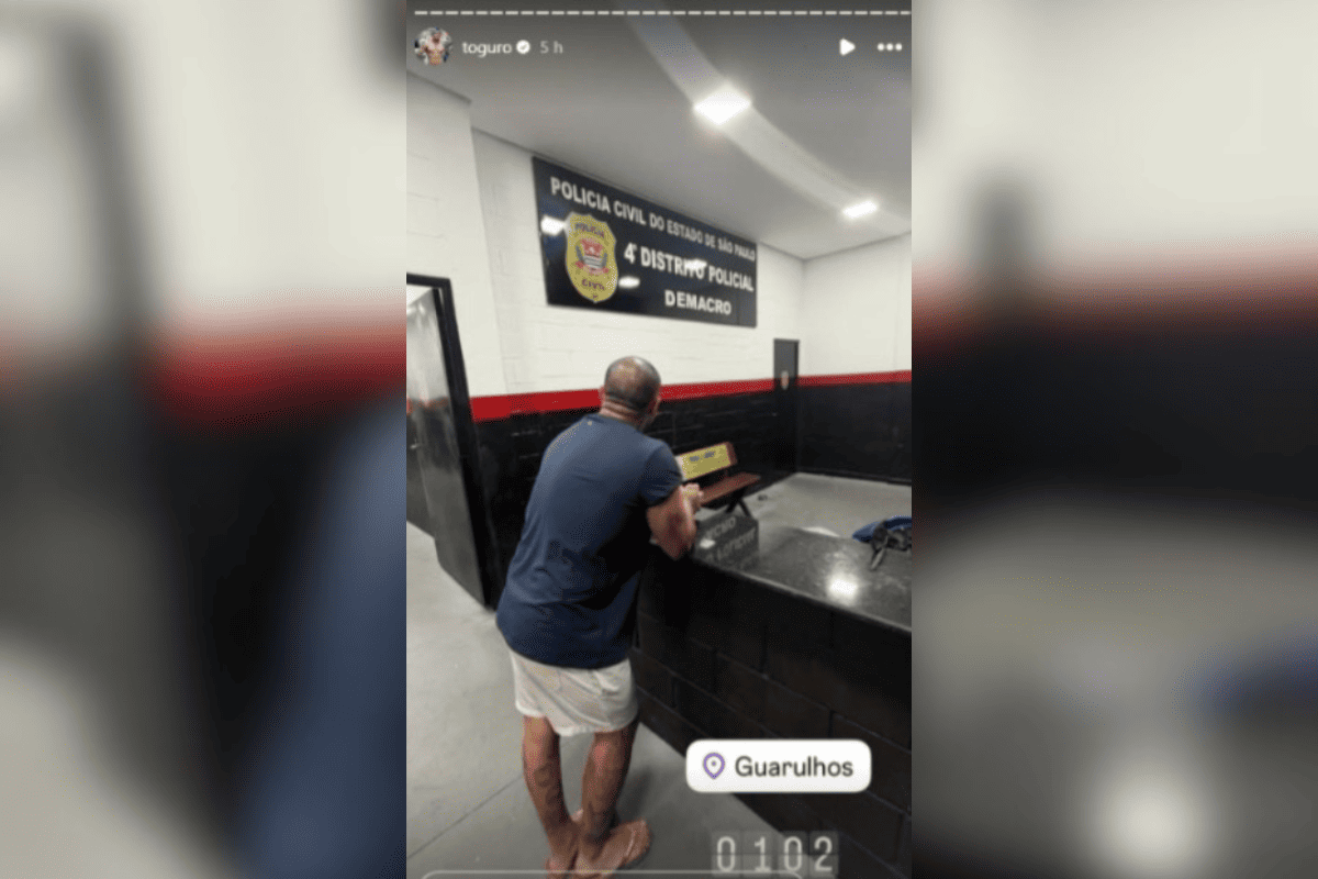 Polícia devolve dinheiro apreendido após influencer Toguro comprovar origem