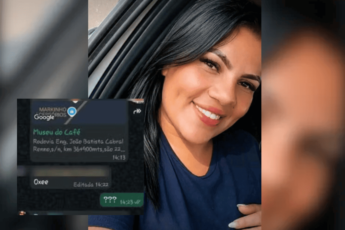 Motorista morta enviou mensagem com localização perto de onde foi achada