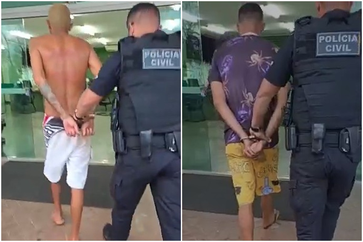 Dupla usava câmeras para vigiar ponto de drogas em campo de futebol no DF