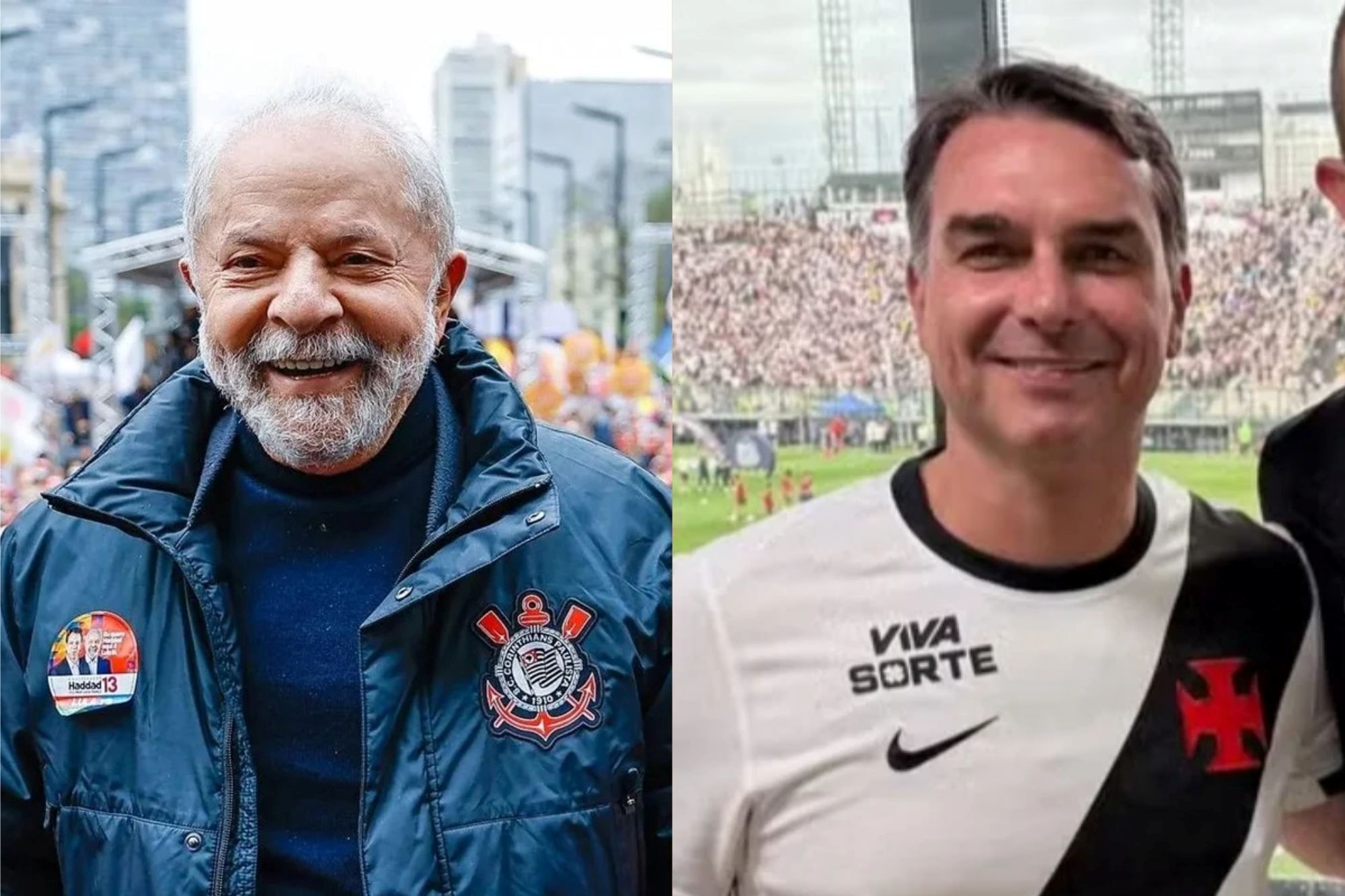 Eleições 2026: confira os times de coração dos candidatos à Presidência