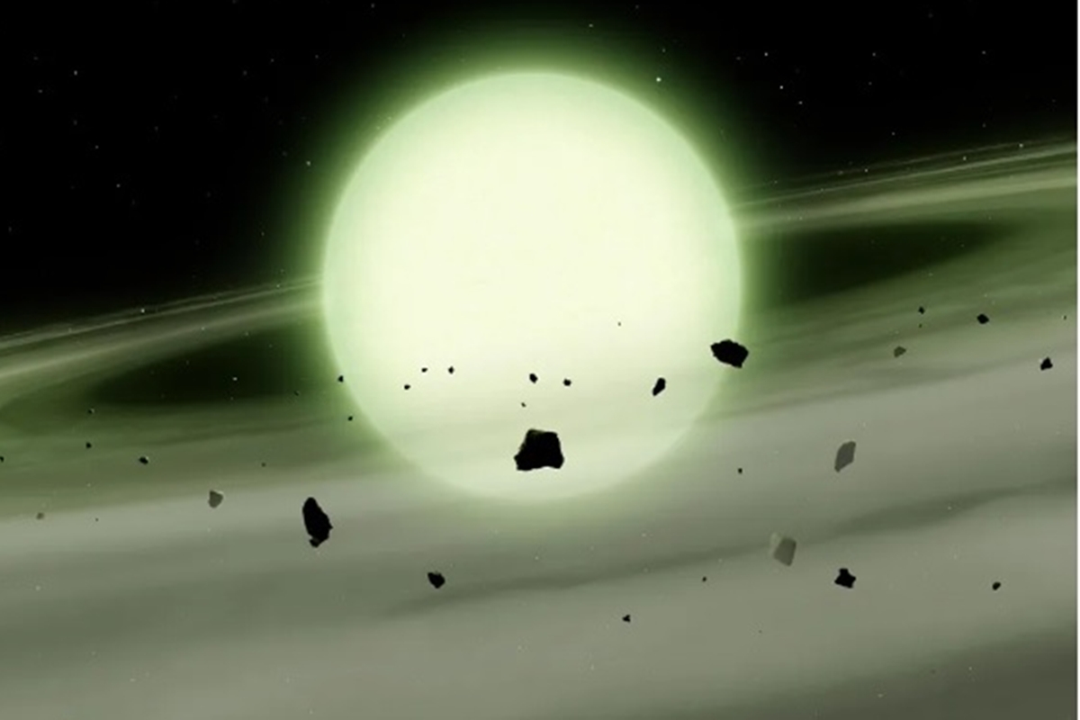 Estrela verde: astrônomos acham, pela primeira vez, anã branca com cor rara