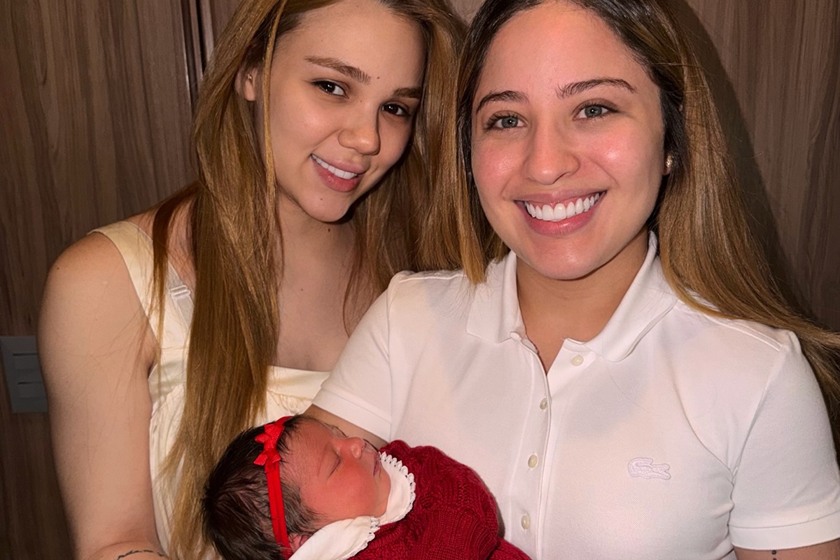 Fotos: "Minhas meninas", declara Mari Fernandez para a esposa e a filha