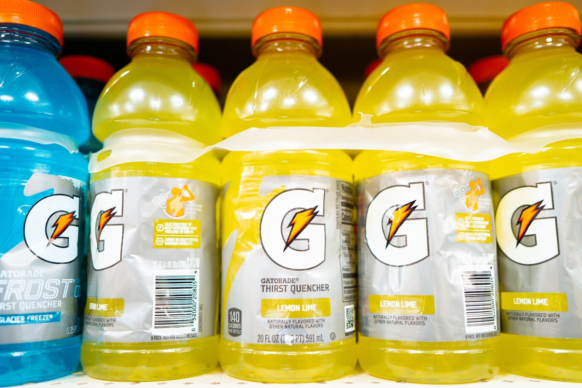 Gatorade recolhe 122 mil caixas de bebida por corante não declarado nos EUA