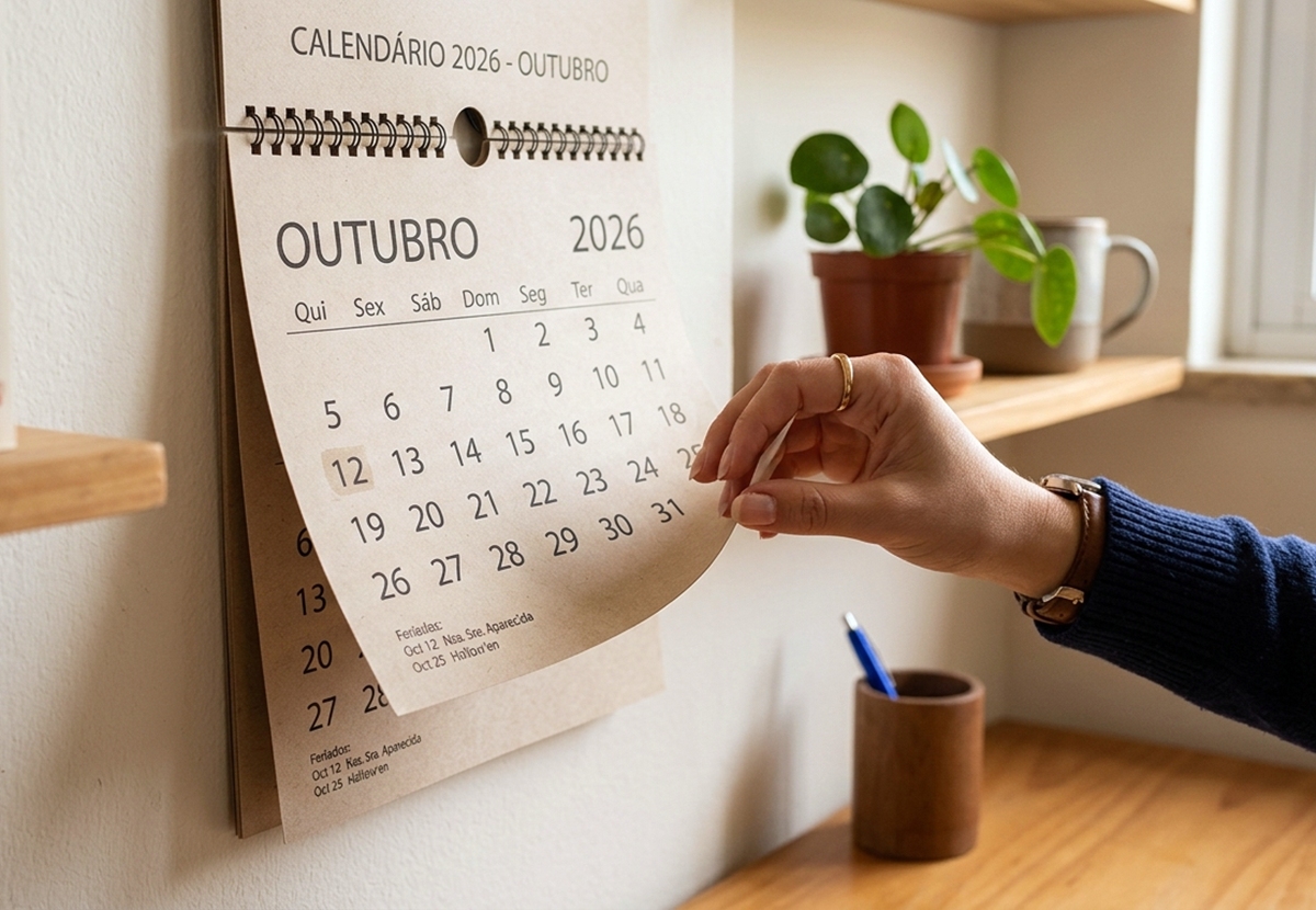 Confira calendário de feriados nacionais e estaduais do mês de outubro