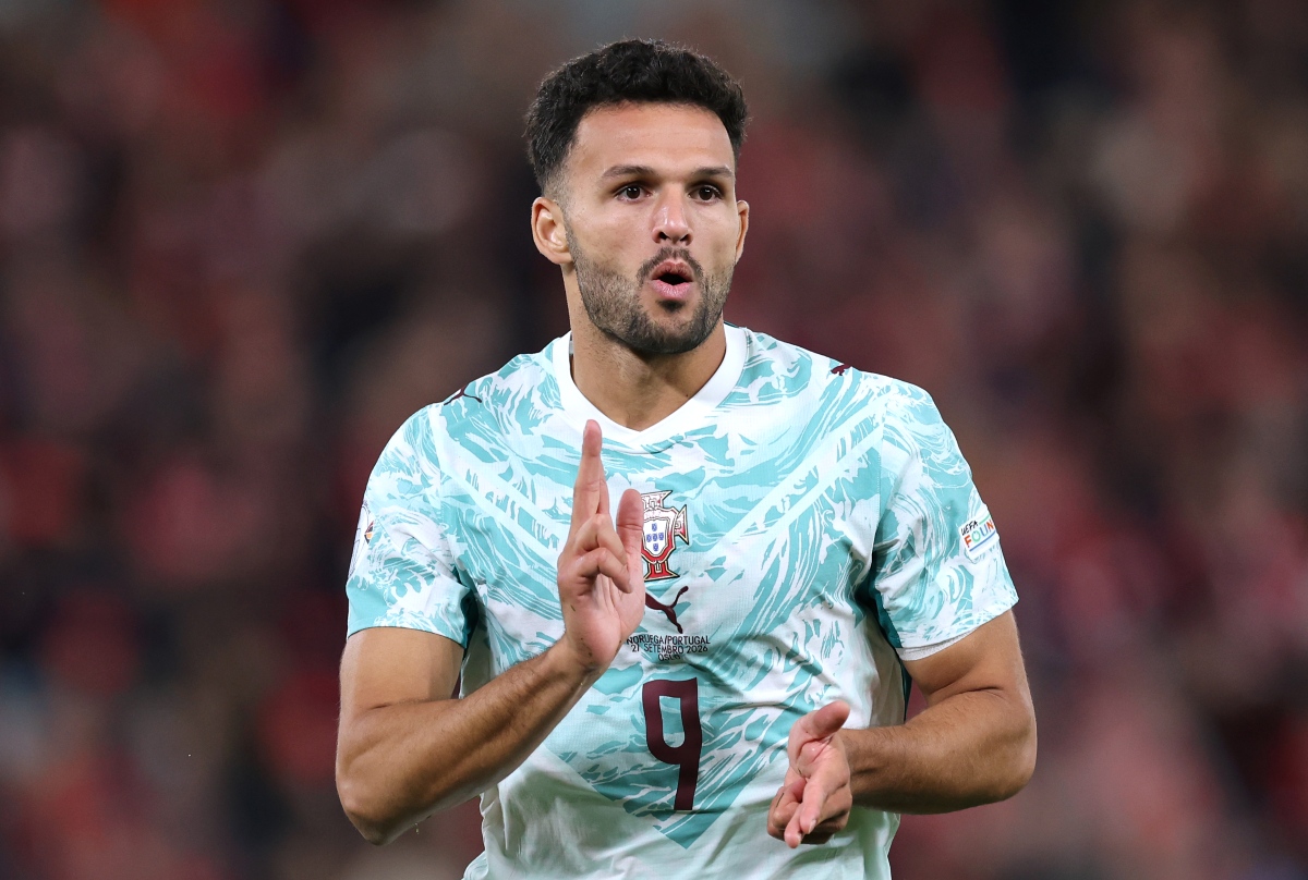 No lugar de Cristiano Ronaldo, Gonçalo Ramos marca para Portugal na Nations