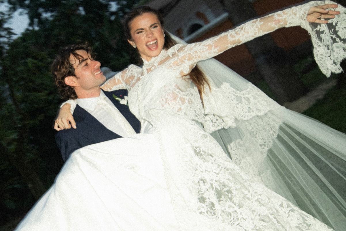 Giulia Be e Conor Kennedy: fotógrafo mostra detalhes do casamento